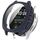 Per Samsung Galaxy Watch 7 40/44mm PC + Pellicola temperata Custodia protettiva per orologio integrata (blu notte)