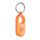 Per Samsung Galaxy SmartTag2 Tracker Custodia protettiva Custodia per PC con copertura completa con portachiavi, Colore: arancione + bianco Per Samsung Galaxy SmartTag2 Tracker Custodia protettiva Custodia per PC con copertura completa con portachiavi, Colore: arancione + bianco