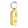 Per Samsung Galaxy SmartTag2 Tracker Custodia protettiva Custodia per PC con copertura completa con portachiavi, Colore: grigio chiaro+giallo Per Samsung Galaxy SmartTag2 Tracker Custodia protettiva Custodia per PC con copertura completa con portachiavi, Colore: grigio chiaro+giallo