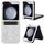 Custodia per telefono in pelle con texture a nido d'ape per Samsung Galaxy Z Flip6 5G (argento) Custodia per telefono in pelle con texture a nido d'ape per Samsung Galaxy Z Flip6 5G (argento)