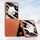 Per Honor Magic V Flip Custodia per telefono antiurto integrata per PC Skin Feel (arancione fiammeggiante) Per Honor Magic V Flip Custodia per telefono antiurto integrata per PC Skin Feel (arancione fiammeggiante)