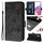 Custodia per telefono antifurto in pelle RFID rosa goffrata per Nokia C02 (nera) Custodia per telefono antifurto in pelle RFID rosa goffrata per Nokia C02 (nera)