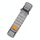 Cinturino per orologio in nylon con chiusura a strappo stile corda piatta da 20 mm (grigio) Cinturino per orologio in nylon con chiusura a strappo stile corda piatta da 20 mm (grigio)