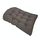 Cuscino per sedia in rattan con cestino sospeso, impermeabile, impermeabile, 90x120 cm, per esterni (grigio scuro)