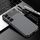 Per Samsung Galaxy S24 FE 5G Custodia in TPU antiurto con struttura in fibra di carbonio (nera)