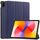 Per Huawei Matepad SE 11 Custodia per tablet in pelle Smart Custer Pure Color 3-Fold (blu scuro) Per Huawei Matepad SE 11 Custodia per tablet in pelle Smart Custer Pure Color 3-Fold (blu scuro)