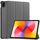 Per Huawei Matepad SE 11 Custer Pure Color 3-Fold Holder Smart Leather Tablet Case (grigio) Per Huawei Matepad SE 11 Custer Pure Color 3-Fold Holder Smart Leather Tablet Case (grigio)
