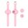 Custodia impermeabile in silicone per cinturino per orologio anti-smarrimento per Samsung Galaxy SmartTag2 (rosa) Custodia impermeabile in silicone per cinturino per orologio anti-smarrimento per Samsung Galaxy SmartTag2 (rosa)