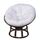 Cuscino per culla amaca morbido rotondo multifunzionale ispessito 100x100 cm (bianco) Cuscino per culla amaca morbido rotondo multifunzionale ispessito 100x100 cm (bianco)