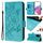 Custodia per telefono antifurto in pelle RFID rosa goffrata per Honor 200 Pro (azzurro) Custodia per telefono antifurto in pelle RFID rosa goffrata per Honor 200 Pro (azzurro)