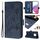 Per Honor X40 5G / X9a 5G / Magic5 Lite Custodia antifurto in pelle RFID rosa goffrata (blu scuro) Per Honor X40 5G / X9a 5G / Magic5 Lite Custodia antifurto in pelle RFID rosa goffrata (blu scuro)