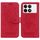 Custodia per telefono in pelle goffrata rosa farfalla per Redmi K70 / K70 Pro (rosso) Custodia per telefono in pelle goffrata rosa farfalla per Redmi K70 / K70 Pro (rosso)