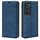Per OPPO Reno12 Pro 5G Custodia per cellulare in pelle con aspirazione magnetica retro-pelle globale (blu scuro) Per OPPO Reno12 Pro 5G Custodia per cellulare in pelle con aspirazione magnetica retro-pelle globale (blu scuro)