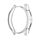 Custodia protettiva per orologio PC cava per Samsung Galaxy Watch FE 40 mm (trasparente) Custodia protettiva per orologio PC cava per Samsung Galaxy Watch FE 40 mm (trasparente)