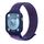 Per Huawei Watch Fit3 cinturino integrato in nylon con anello (blu indaco) Per Huawei Watch Fit3 cinturino integrato in nylon con anello (blu indaco)