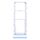 Per TCL 30 SE / 30E / 305 / 306 Vassoio scheda SIM originale + Vassoio scheda SIM + Vassoio scheda micro SD (Baby Blue)