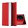 Custodia per telefono in pelle ad adsorbimento elettrolitico laterale per Honor 200 Pro (rossa) Custodia per telefono in pelle ad adsorbimento elettrolitico laterale per Honor 200 Pro (rossa)