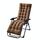 Cuscino per poltrona reclinabile da giardino ispessito da 170 x 53 x 8 cm (caffè) Cuscino per poltrona reclinabile da giardino ispessito da 170 x 53 x 8 cm (caffè)