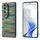 Per vivo S19 Pro Custodia per telefono in PU con trama a reticolo e cornice nera (oro) Per vivo S19 Pro Custodia per telefono in PU con trama a reticolo e cornice nera (oro)