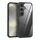 Per Samsung Galaxy S24 5G Custodia per telefono antiurto trasparente in acrilico + TPU (nera)