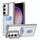 Per Samsung Galaxy S23+ 5G Porta carte di credito Custodia per telefono in acrilico ibrido in TPU (bianco) Per Samsung Galaxy S23+ 5G Porta carte di credito Custodia per telefono in acrilico ibrido in TPU (bianco)