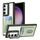Per Samsung Galaxy S23+ 5G Porta carte di credito Custodia per telefono in TPU ibrido acrilico (verde) Per Samsung Galaxy S23+ 5G Porta carte di credito Custodia per telefono in TPU ibrido acrilico (verde)