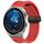 Per Huawei Watch GT3 Pro 46mm 22mm cinturino in silicone con fibbia magnetica pieghevole (rosso) Per Huawei Watch GT3 Pro 46mm 22mm cinturino in silicone con fibbia magnetica pieghevole (rosso)