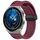 Per Huawei Watch GT3 Pro 46mm 22mm cinturino in silicone con fibbia magnetica pieghevole (vino rosso) Per Huawei Watch GT3 Pro 46mm 22mm cinturino in silicone con fibbia magnetica pieghevole (vino rosso)