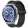 Per Huawei Watch Ultimate 22mm Cinturino in silicone con fibbia magnetica pieghevole (nero) Per Huawei Watch Ultimate 22mm Cinturino in silicone con fibbia magnetica pieghevole (nero)