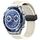 Per Huawei Watch Ultimate cinturino in silicone con fibbia magnetica pieghevole da 22 mm (Starlight)