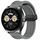 Per Huawei Watch Buds 22mm Cinturino in silicone con fibbia magnetica pieghevole (grigio) Per Huawei Watch Buds 22mm Cinturino in silicone con fibbia magnetica pieghevole (grigio)