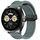 Per Huawei Watch Buds cinturino in silicone pieghevole con fibbia magnetica da 22 mm (ciano roccia) Per Huawei Watch Buds cinturino in silicone pieghevole con fibbia magnetica da 22 mm (ciano roccia)