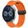 Per Huawei Watch GT3 46mm 22mm cinturino in silicone con fibbia magnetica pieghevole (arancione) Per Huawei Watch GT3 46mm 22mm cinturino in silicone con fibbia magnetica pieghevole (arancione)