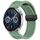 Per Huawei Watch GT3 46mm 22mm cinturino in silicone con fibbia magnetica pieghevole (verde)