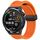 Per Huawei Watch GT Runner cinturino in silicone con fibbia magnetica pieghevole da 22 mm (arancione) Per Huawei Watch GT Runner cinturino in silicone con fibbia magnetica pieghevole da 22 mm (arancione)