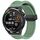 Per Huawei Watch GT Runner cinturino in silicone pieghevole con fibbia magnetica da 22 mm (verde) Per Huawei Watch GT Runner cinturino in silicone pieghevole con fibbia magnetica da 22 mm (verde)