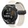 Per Huawei Watch GT Runner 22mm Cinturino in silicone con fibbia magnetica pieghevole (Starlight)