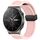 Per Huawei GT2 Pro cinturino in silicone con fibbia magnetica pieghevole da 22 mm (rosa)
