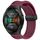 Per Huawei Watch GT 2E cinturino in silicone con fibbia magnetica pieghevole da 22 mm (vino rosso) Per Huawei Watch GT 2E cinturino in silicone con fibbia magnetica pieghevole da 22 mm (vino rosso)