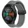 Per Huawei Watch GT 2E cinturino in silicone con fibbia magnetica pieghevole da 22 mm (grigio)