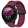 Per Garmin Forerunner 255 22mm cinturino in silicone con fibbia magnetica pieghevole (rosso vino) Per Garmin Forerunner 255 22mm cinturino in silicone con fibbia magnetica pieghevole (rosso vino)
