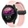 Per cinturino in silicone con fibbia magnetica pieghevole Garmin Forerunner 255 Music da 22 mm (rosa) Per cinturino in silicone con fibbia magnetica pieghevole Garmin Forerunner 255 Music da 22 mm (rosa)
