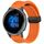 Per cinturino in silicone con fibbia magnetica pieghevole Garmin Venu 2 da 22 mm (arancione)