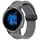 Per Garmin Venu 2 22mm cinturino in silicone con fibbia magnetica pieghevole (grigio)