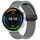 Per Garmin Venu 3 22mm cinturino in silicone con fibbia magnetica pieghevole (grigio)