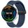 Per cinturino in silicone pieghevole con fibbia magnetica Garmin Venu 3 da 22 mm (blu notte)
