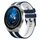 Per Huawei Watch GT3 Pro 46mm 22mm Cinturino sportivo in silicone bicolore (blu+bianco) Per Huawei Watch GT3 Pro 46mm 22mm Cinturino sportivo in silicone bicolore (blu+bianco)