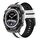 Per Huawei Watch Ultimate 22mm cinturino sportivo in silicone bicolore (bianco + nero) Per Huawei Watch Ultimate 22mm cinturino sportivo in silicone bicolore (bianco + nero)