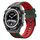Per Huawei Watch Ultimate 22mm Cinturino sportivo in silicone bicolore (verde+rosso) Per Huawei Watch Ultimate 22mm Cinturino sportivo in silicone bicolore (verde+rosso)