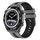 Per Huawei Watch Ultimate 22mm cinturino sportivo in silicone bicolore (grigio + nero) Per Huawei Watch Ultimate 22mm cinturino sportivo in silicone bicolore (grigio + nero)